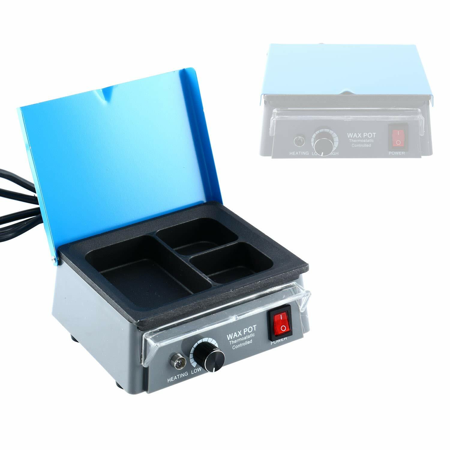 300W Dental Wax Heater 3-well Wax Heating Analog Dipping Pot JT-15 Equipment CE