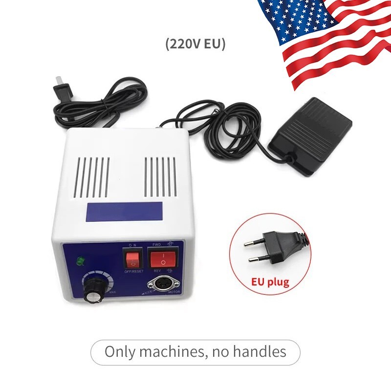 Dental Lab Electric Micromotor Polishing Unit + 35K rpm Motor Handpiece