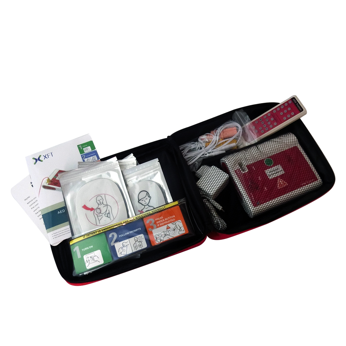 Elysaid Defibrillator Practice Trainer CPR Training Simulator Brazil Português