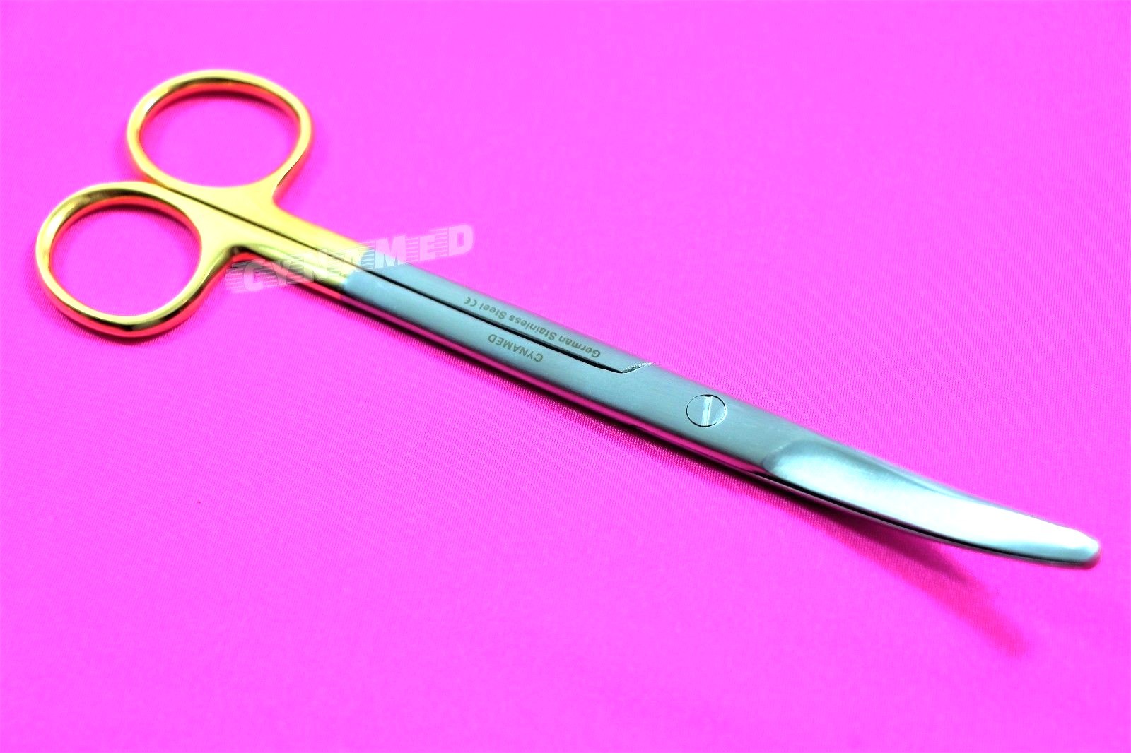 NEW GERMAN 2 EA Surgical Operating Medical Mayo Scissors STRAIGHT +CURVED 6.75″