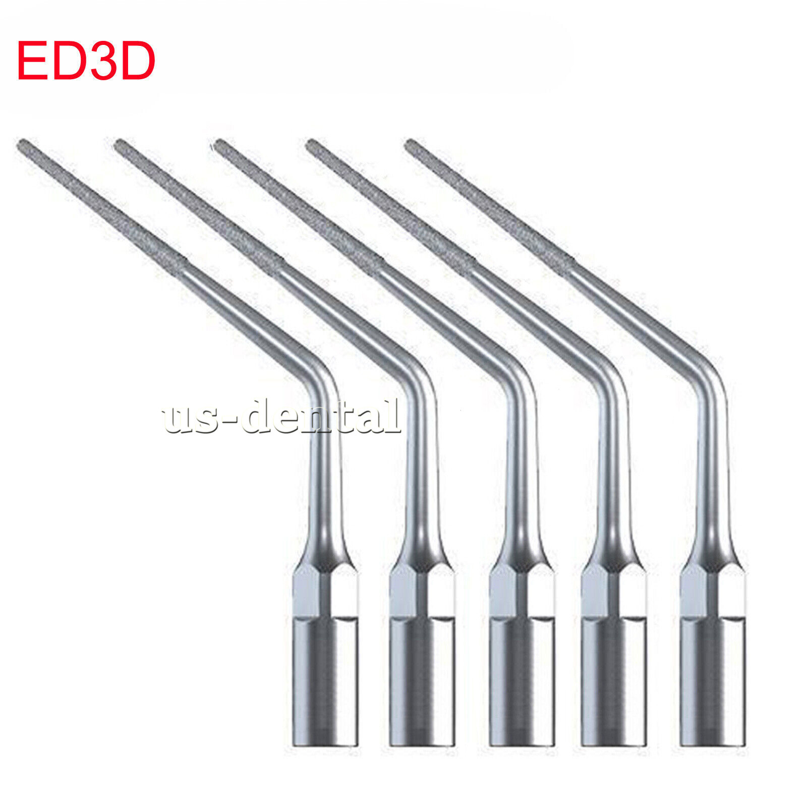 DMXDENT Dental ED3D Endo Tips fit DTE SATELEC Ultrasonic Scaler Diamond