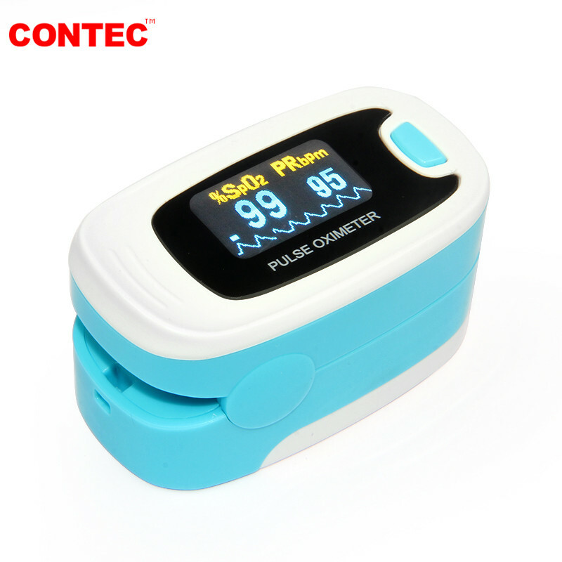 Finger Pulse Oximeter Portable Heart Rate SPO2 Monitor Blood Oxygen Meter Sensor