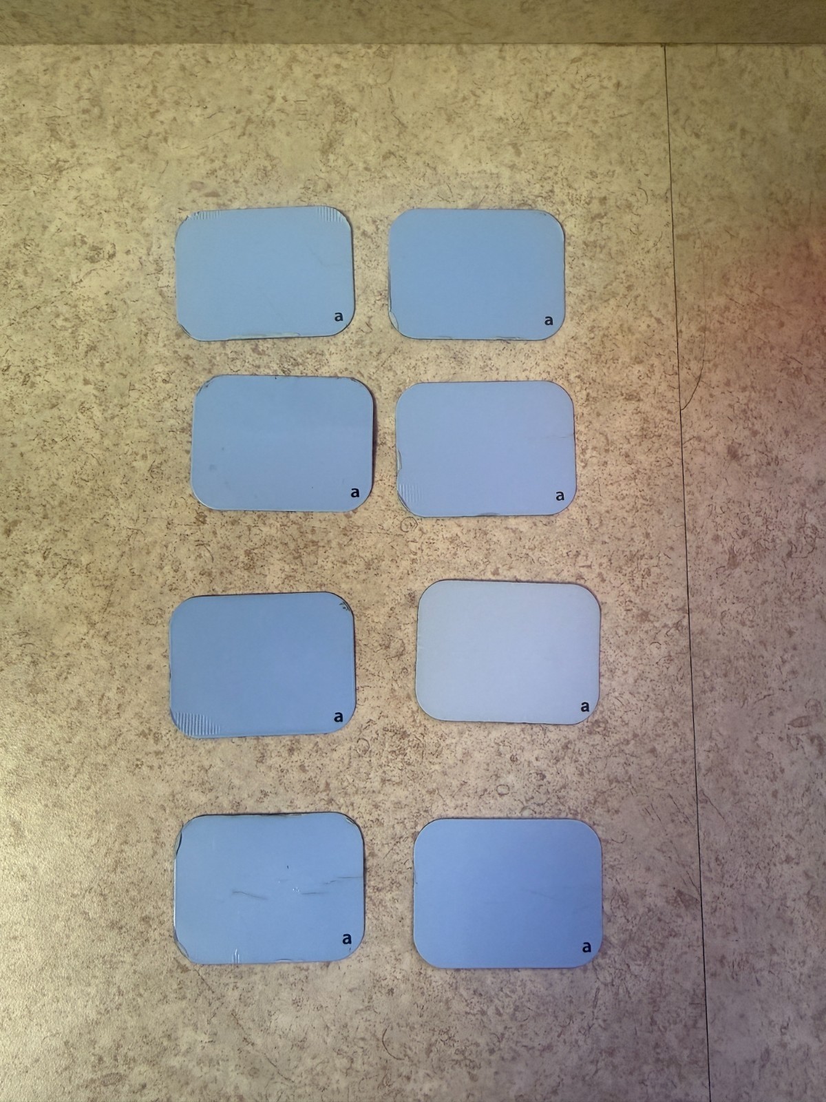 Air Techniques Scan X Intraoral Phosphor Storage Plates, Size 2, 4/pk, Used