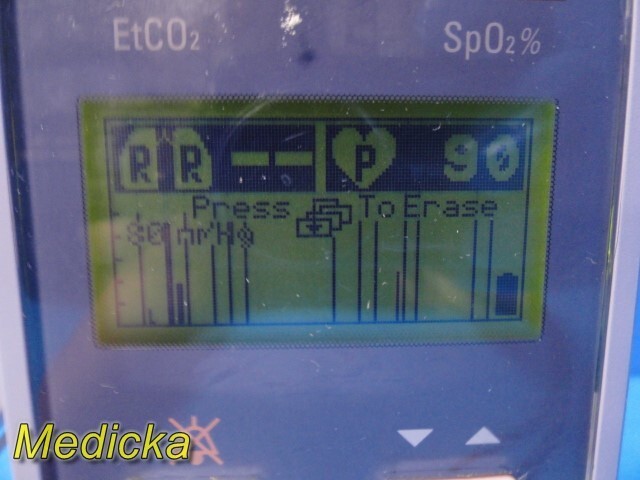 Nellcor Puritan Bennet N-85 Handheld Microcap Capnograph / Pulseoximeter~ 34454