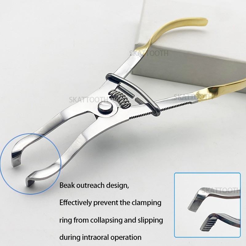 Dental Matrix Bands Ring Sectional Matrice Clamp Pliers Fit Palodent V3 System