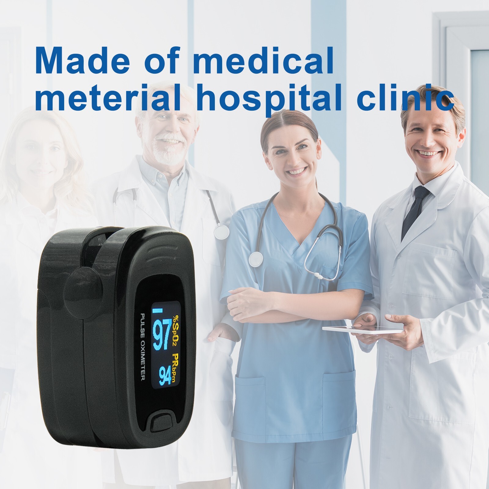 New OLED Fingertip Oxymeter Spo2,PR monitor Blood Oxygen Pulse Oximeter,50NA