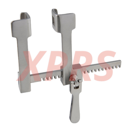 Finochietto-DeBakey Rib Spreader, 3.5″ Spread, 20x20mm Blades, Sz: Infant, Prem.