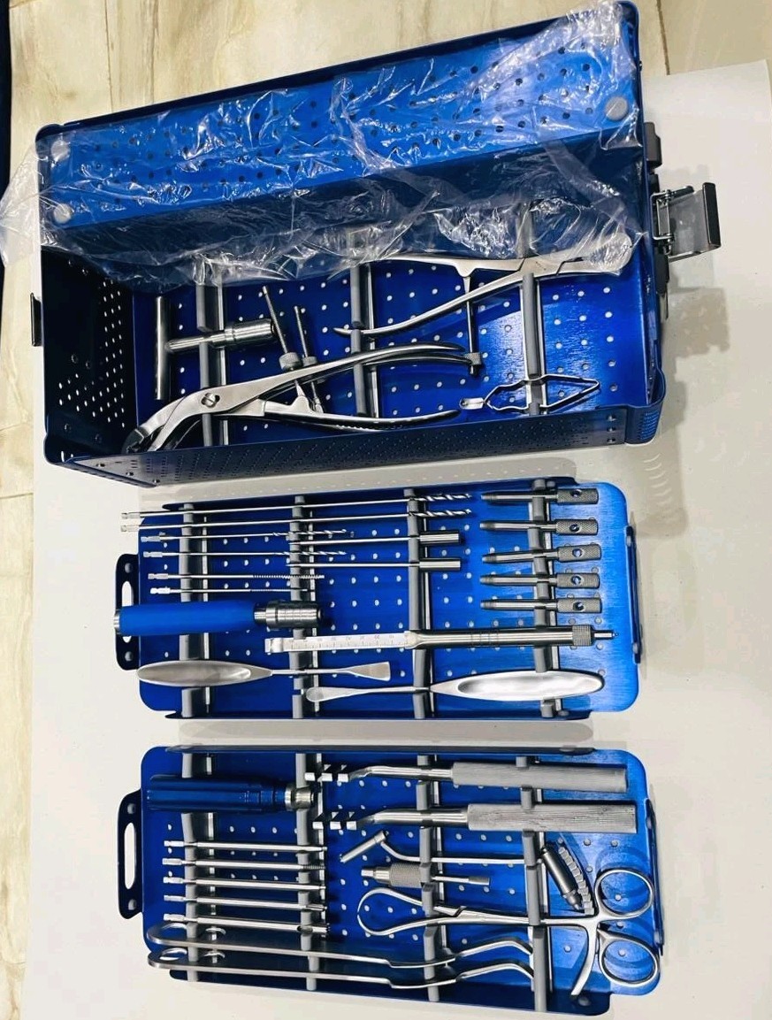 Large Fragment Locking Instrument Set , Screw Tray Orthopedic Surgical