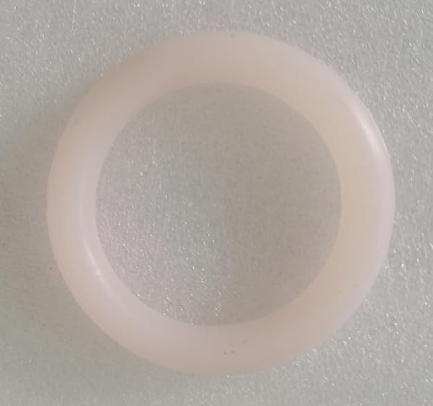 Silicone Ring Pessary Set of 5 White Vaginal Prolapse Support 2″ to 3″ Sizes