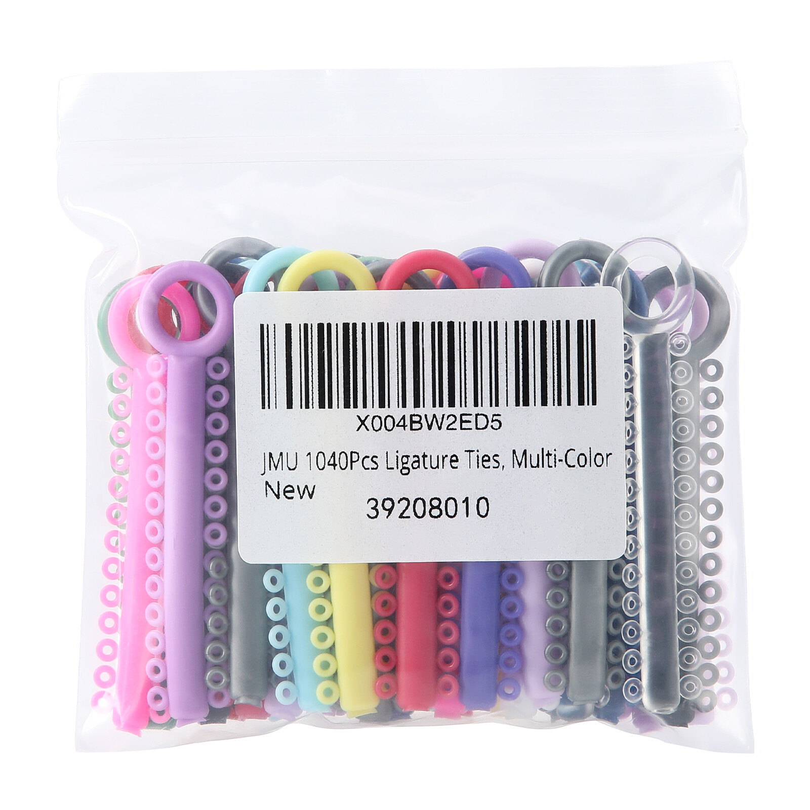 JMU Dental Orthodontic Ligature Ties Elastic Rubber Bands Ligature Gun for Brace
