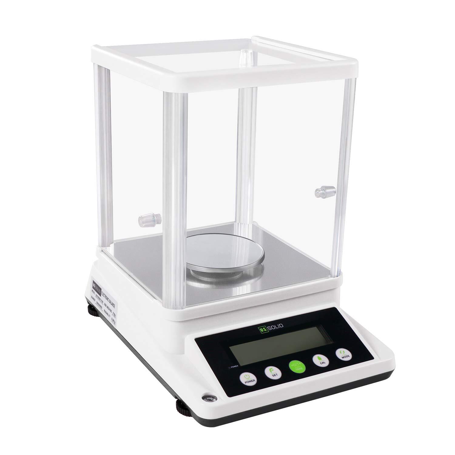 U.S. Solid 0.001g Precision Balance 110gx1mg Digital Electronic Analytical Scale