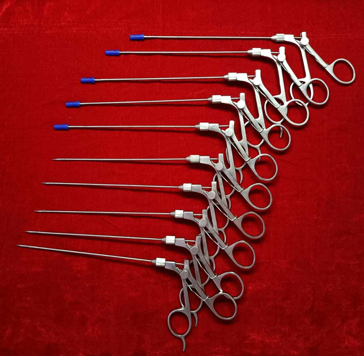 10pc-Laparoscopic Suture Passer Port Closure Endoscopy Surgical Instruments 2.5m