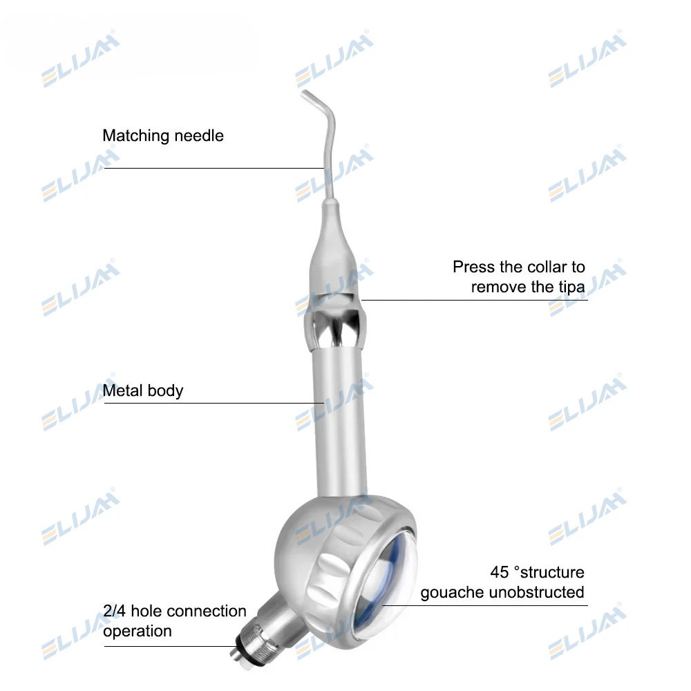 Dental Tooth Cleaning Sand Blasting Machine Teeth Whitening Air Driven Polisher