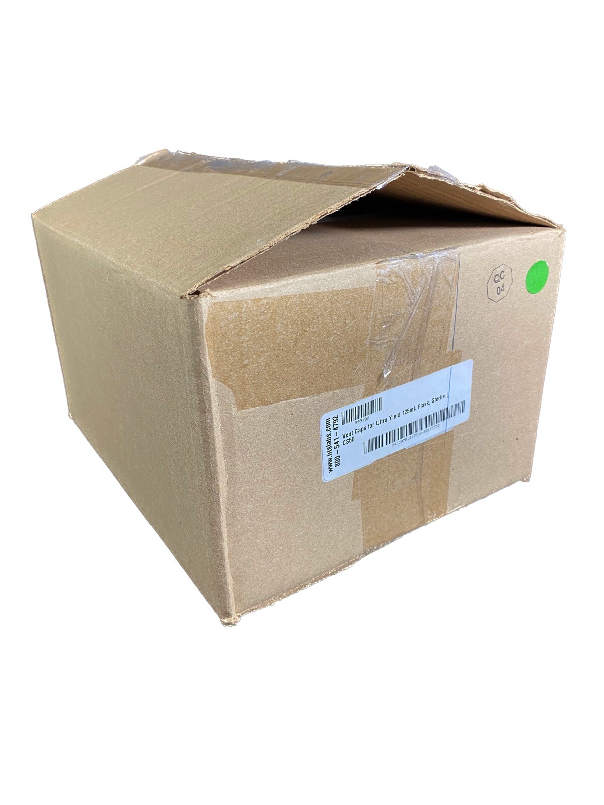 THOMSON INSTRUMENT COMPANY Ultra Yield 125mL Vent Caps 899109 (50/cs)