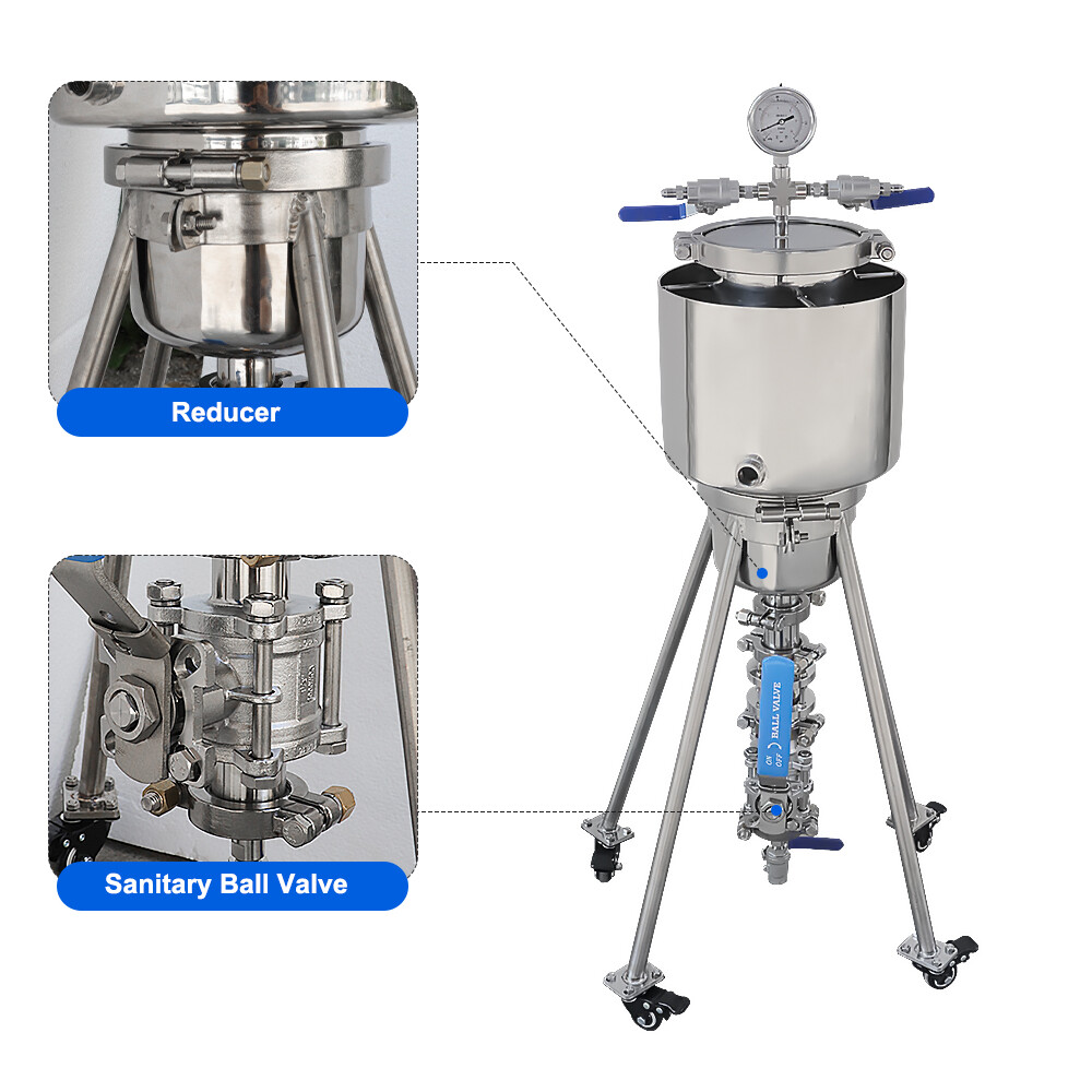 Lab Extractor 2-Pound Double Wall Closed Circuit Single & Customizable