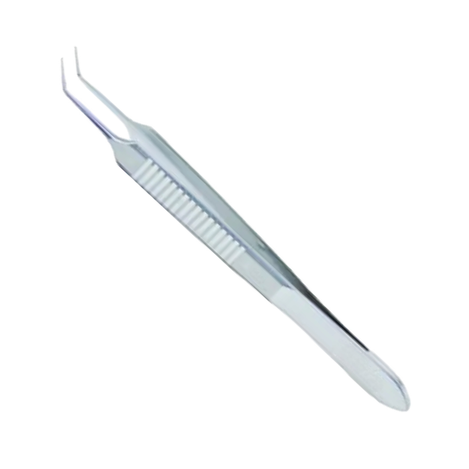 McPherson Micro Corneal Suture Forceps, 3.5″, Ang, 1×2 T, 0.2mm wide
