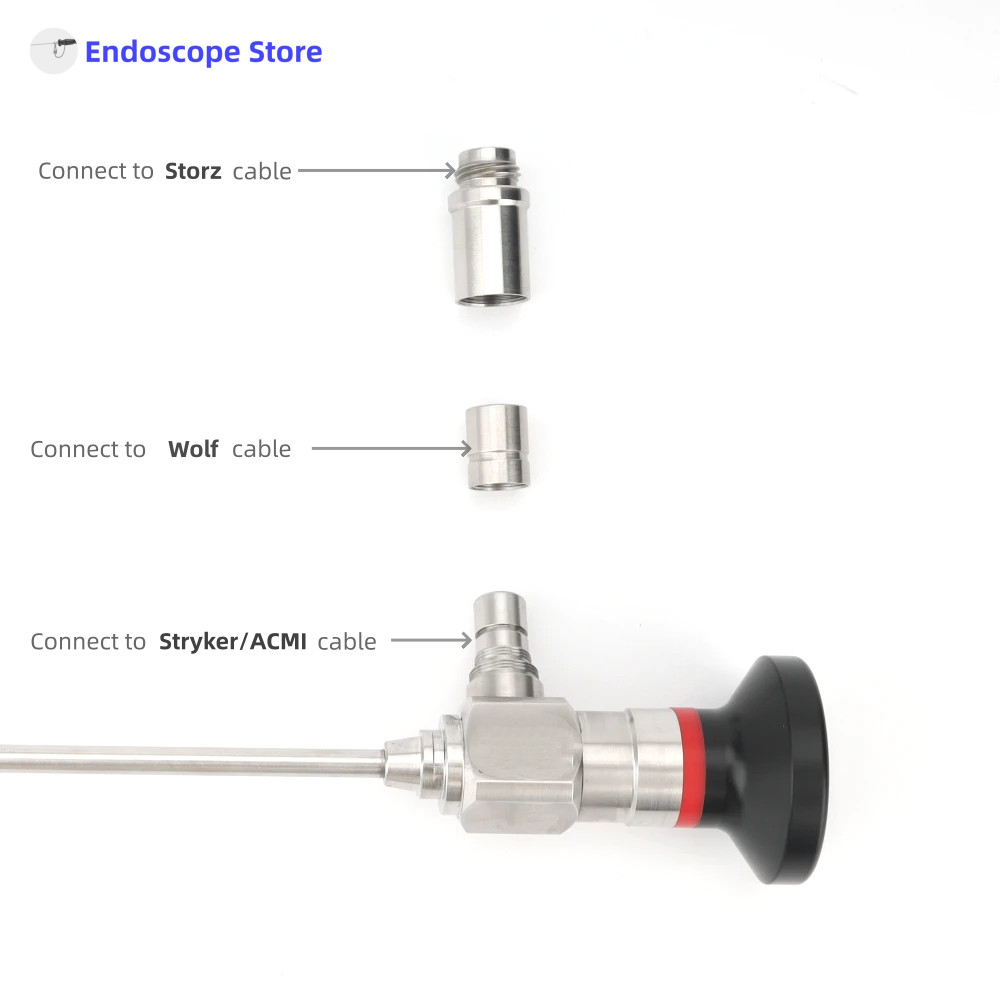 HD Medical Surgical Φ5mm Φ10mm 300mm 330mm 0° 30° Rigid Endoscope Optics