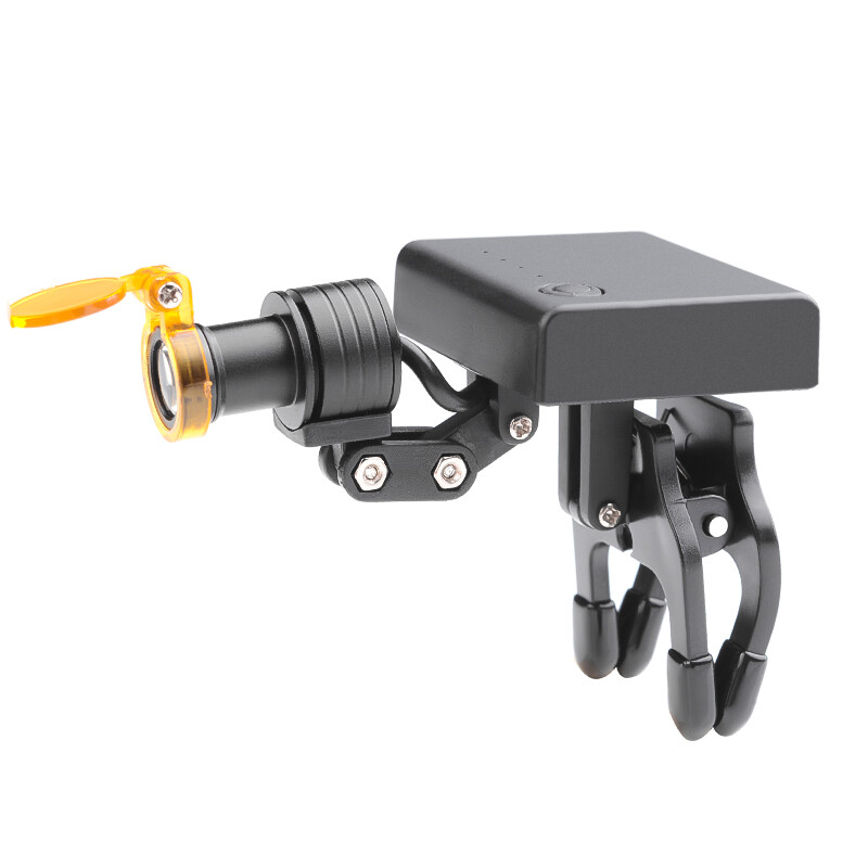 5W Dental Wireless LED Headlight with Optical Filter for Binocular Loupes DY-013