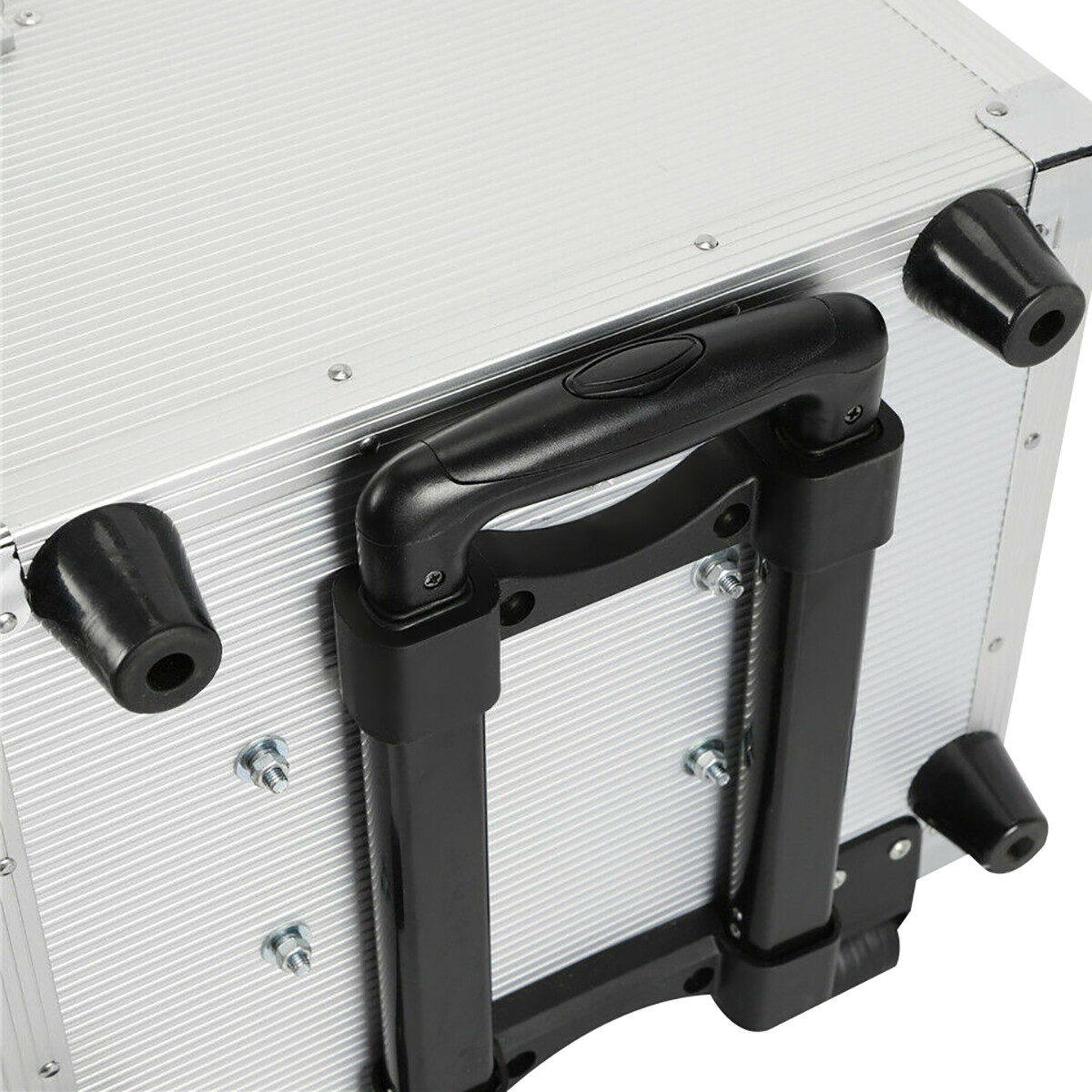 4 Holes Dental Mobile Delivery Unit Portable Rolling Box Air Compressor Suction