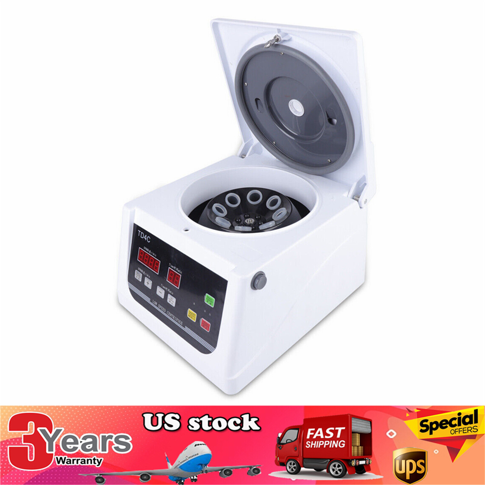 Medical Beauty Centrifuge PRP Blood Centrifuge Machine Serum Fat Separator USA