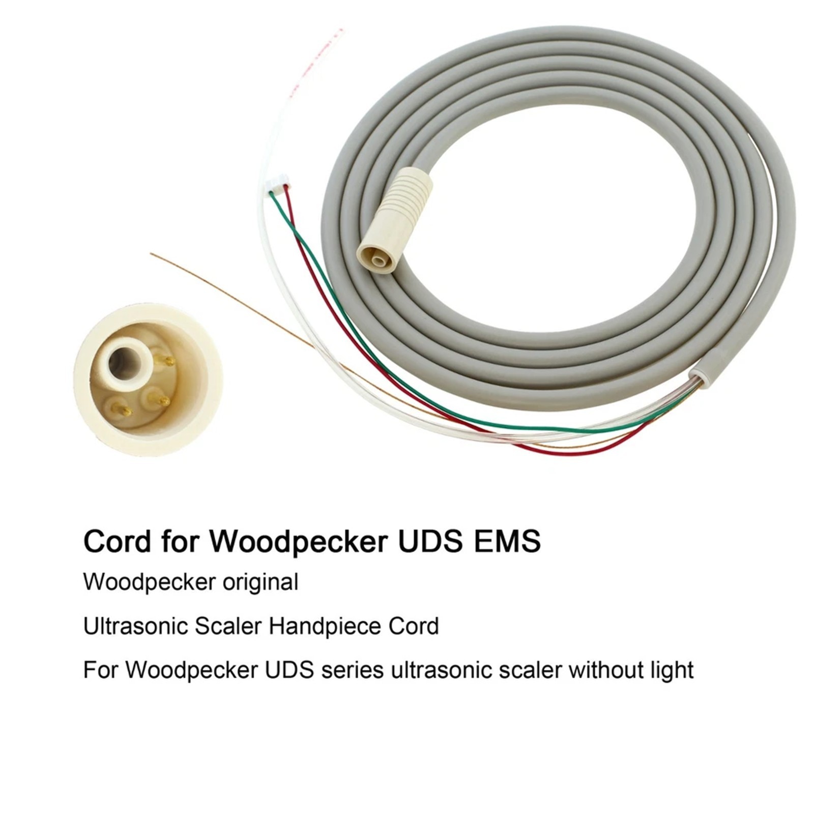 Dental Ultrasonic Scaler Slim Cord Cable Hose Satelec EMS Woodpecker UDS DTE LED
