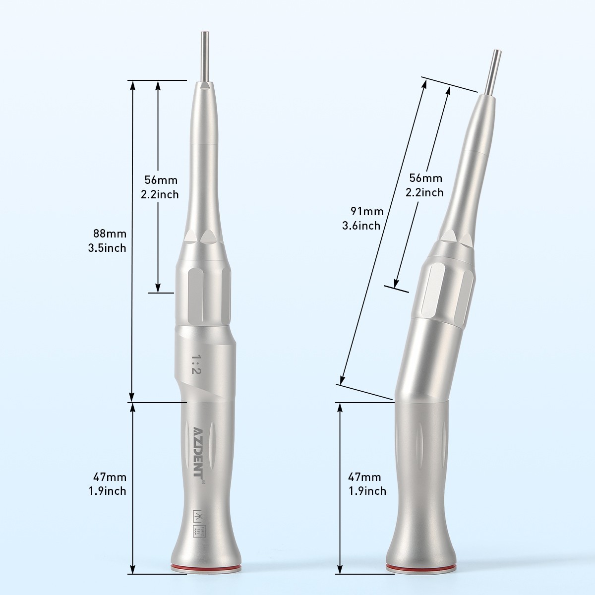 Dental DC Brushless Motor Vector Control &Water Tank /1:2 Surgical Handpiece