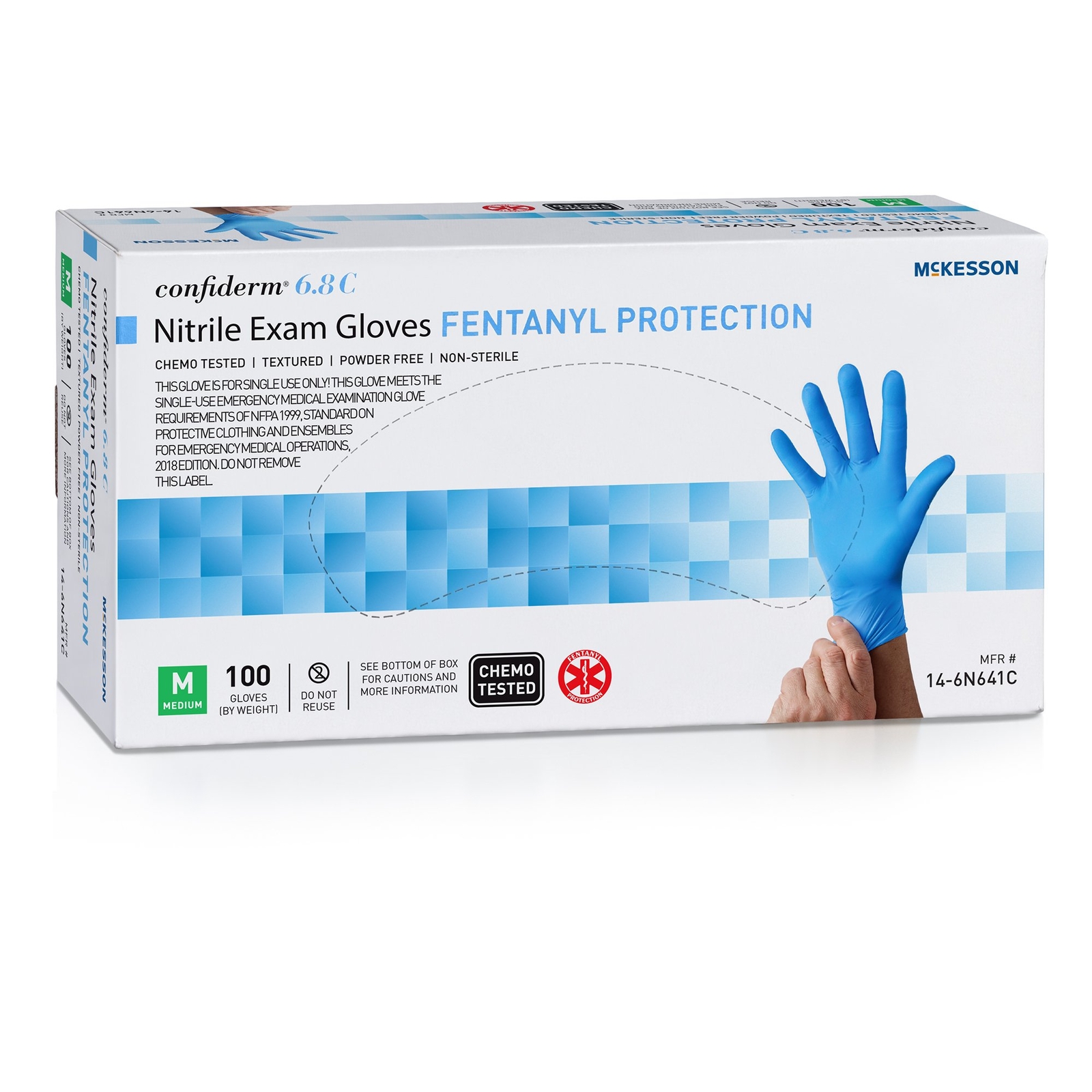 McKesson Nitrile Exam Glove – 100 per Box