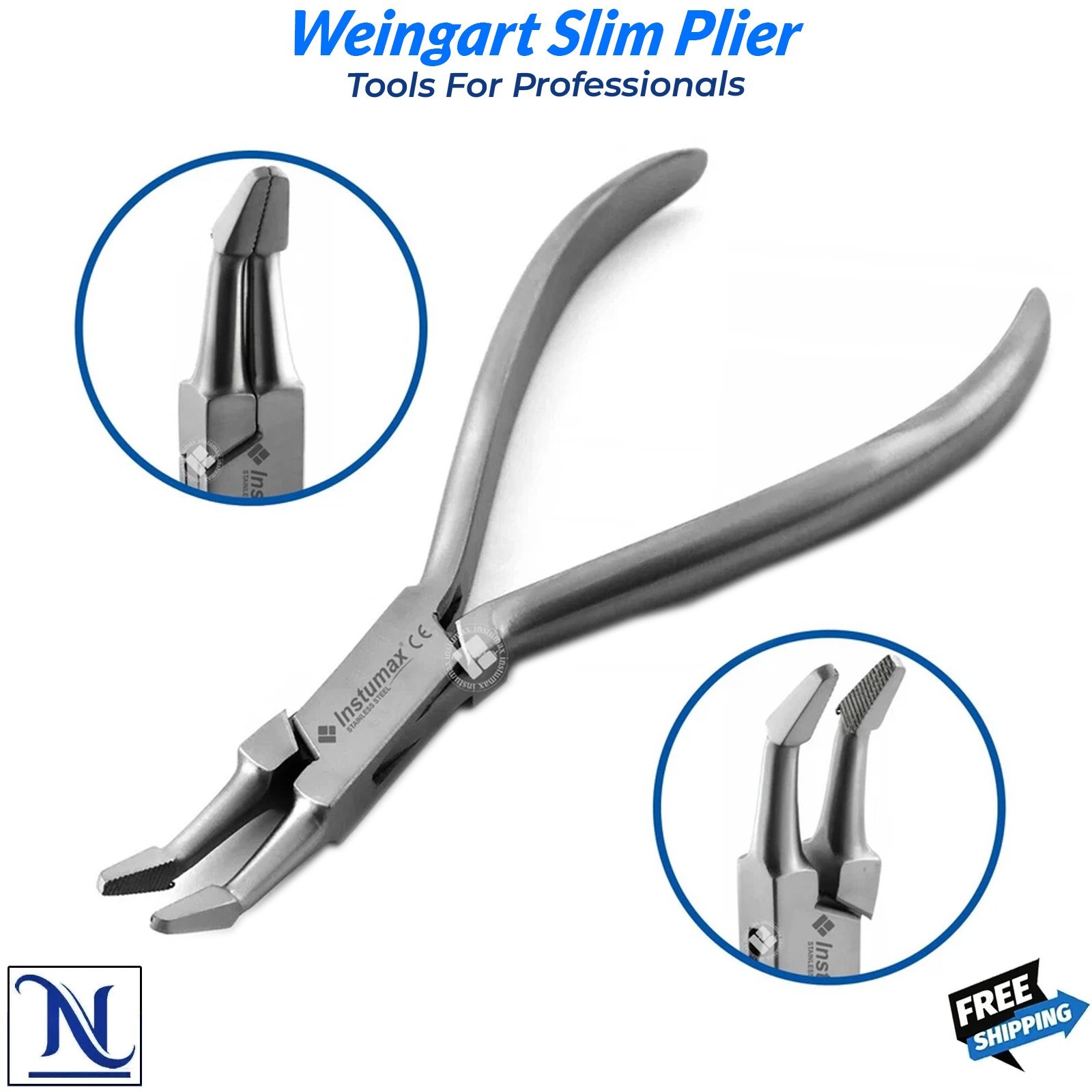 DENTAL ORTHODONTICS PLIERS WEINGART BRACES ADJUSTMENT PREMIUM NEW INSTRUMENTS