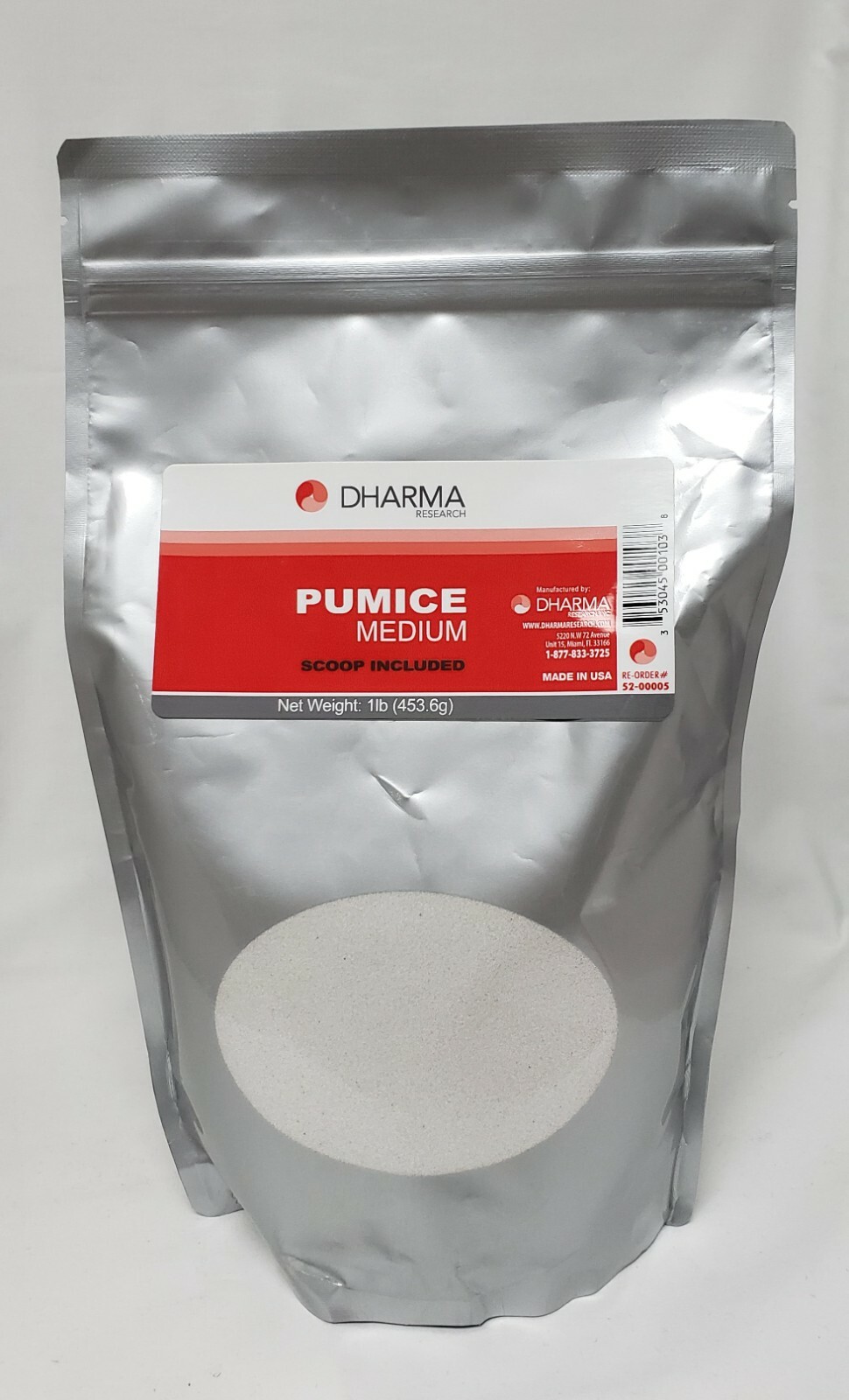 Dharma Pumice Powder Medium “O” Grit – 1 LB BAG – Prophylaxis Scaling