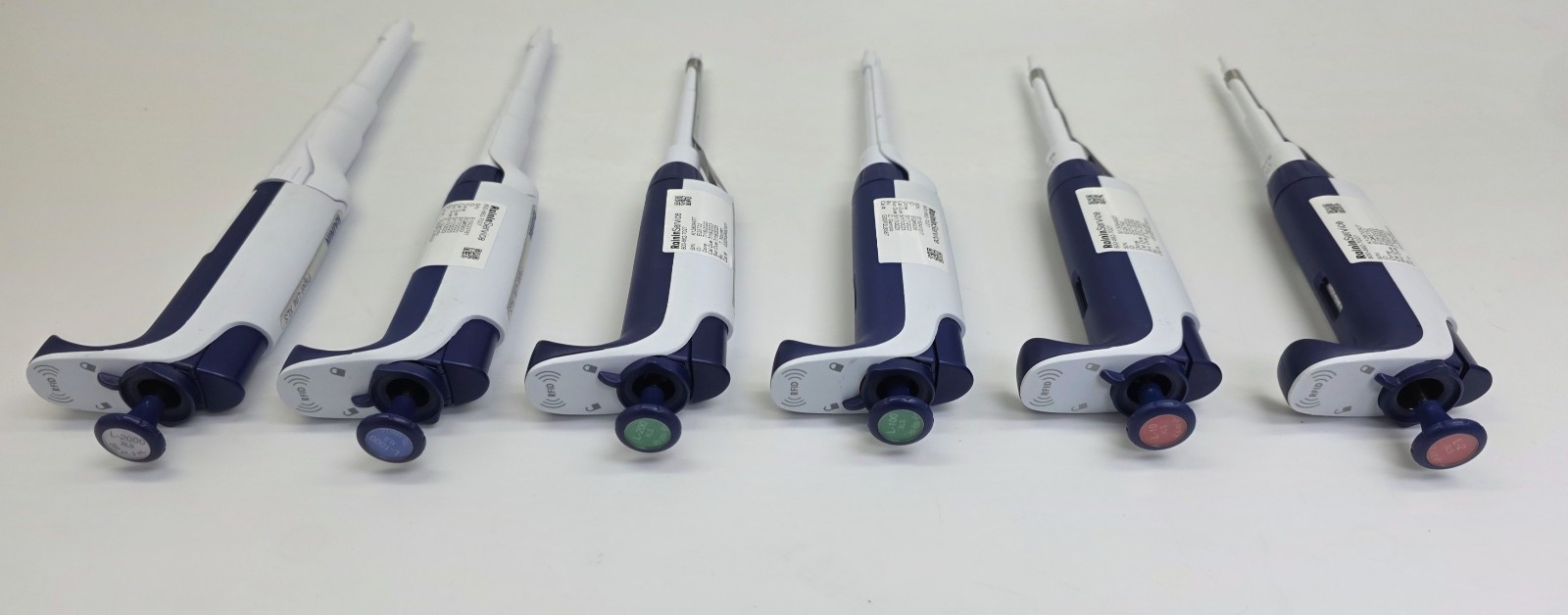 Rainin PipetLite XLS LTS Pipette Set L2000, L1000, L200, L100, L10, & L2