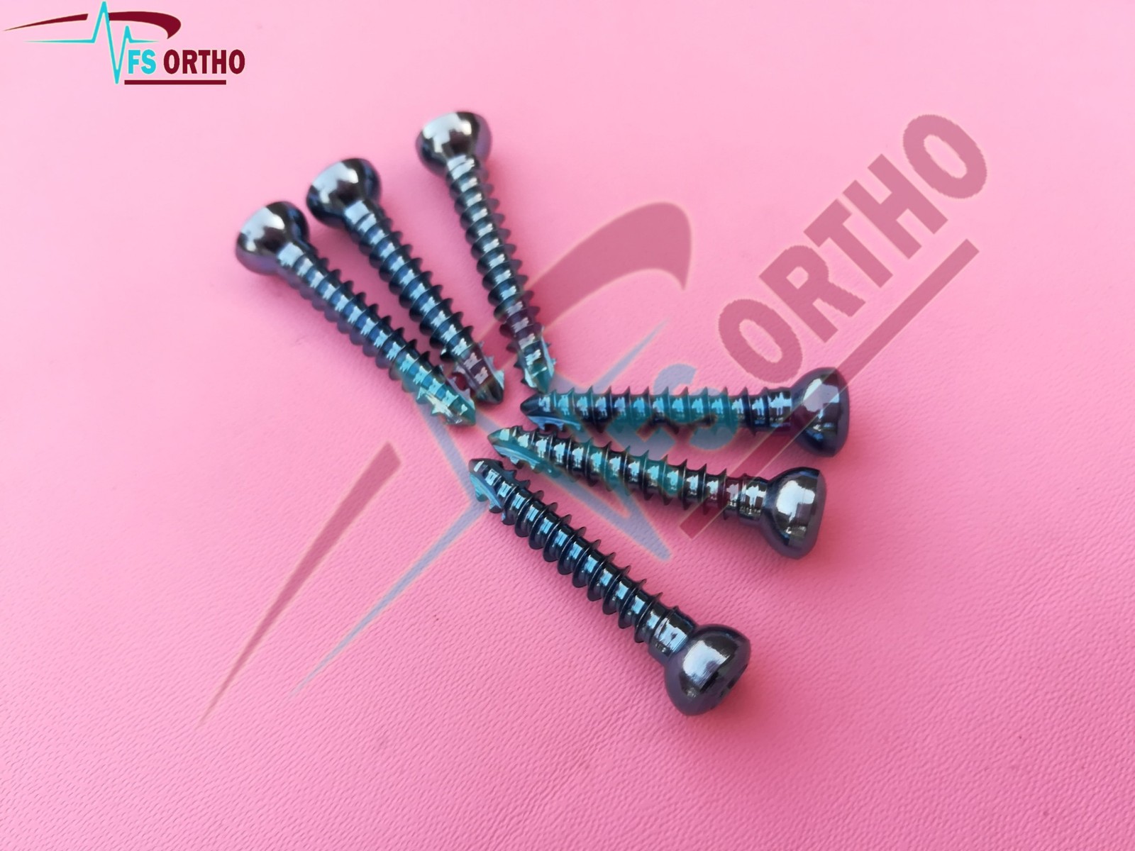 2.7mm Coritcal Screws Titanium grade 5 & SS 316L, Self Tapping (390 pcs)