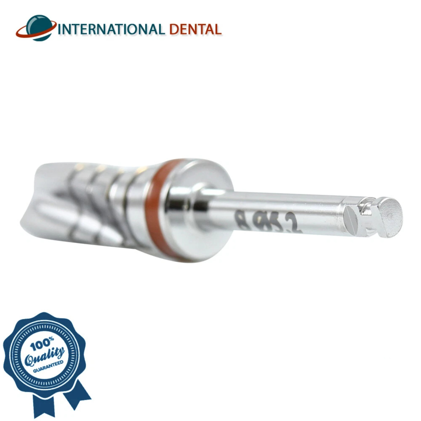 Straight Short Drill Externally Irrigated 5.2mm, Dental Fixture Stainless Steel