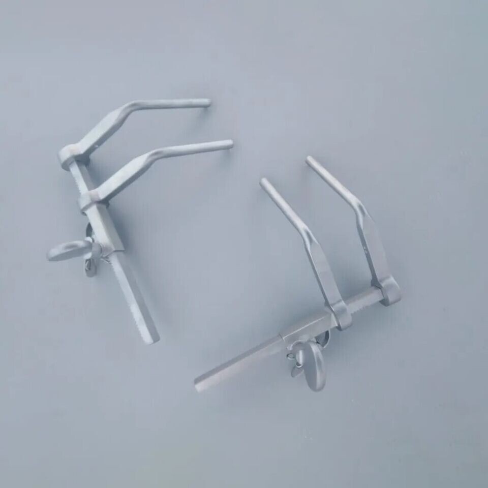 Caspar Cervical Distractor Set Right & Left With Screw Driver Spine Instrument
