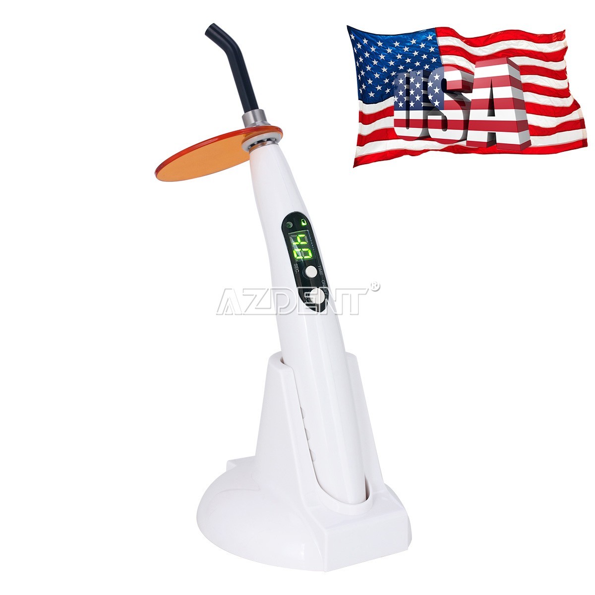 Dental Cordless LED Curing Light Lamp High Curing LED-B
