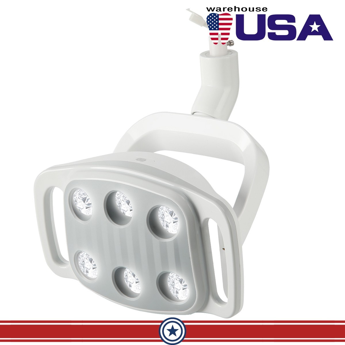 Dental 6 LED White Light Operating Lamp Induction For Dental Unit Chair