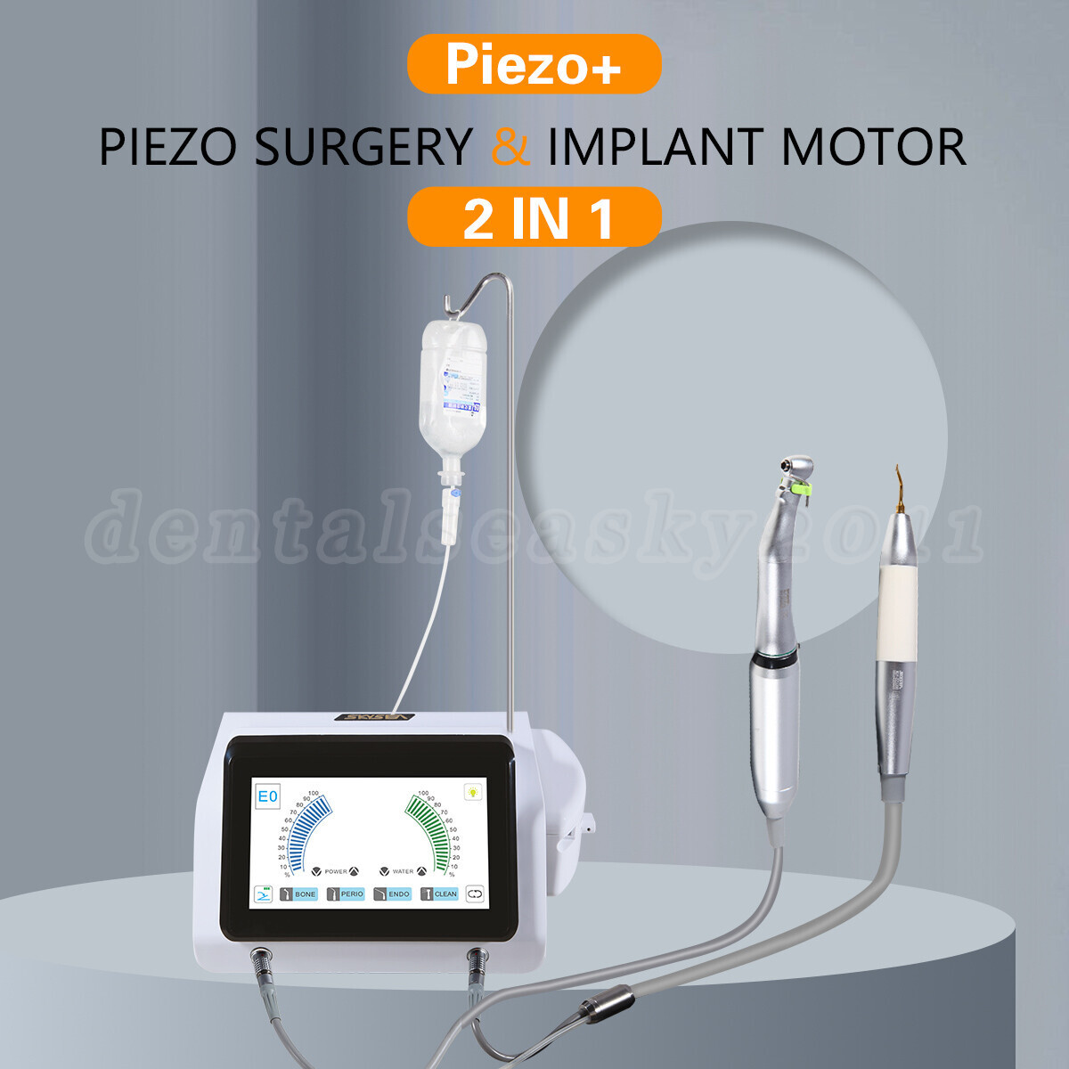 Dental Piezo Motor Surgery &Implant Device 2 IN 1 Bone Cutter Knife TOUCH US-OR