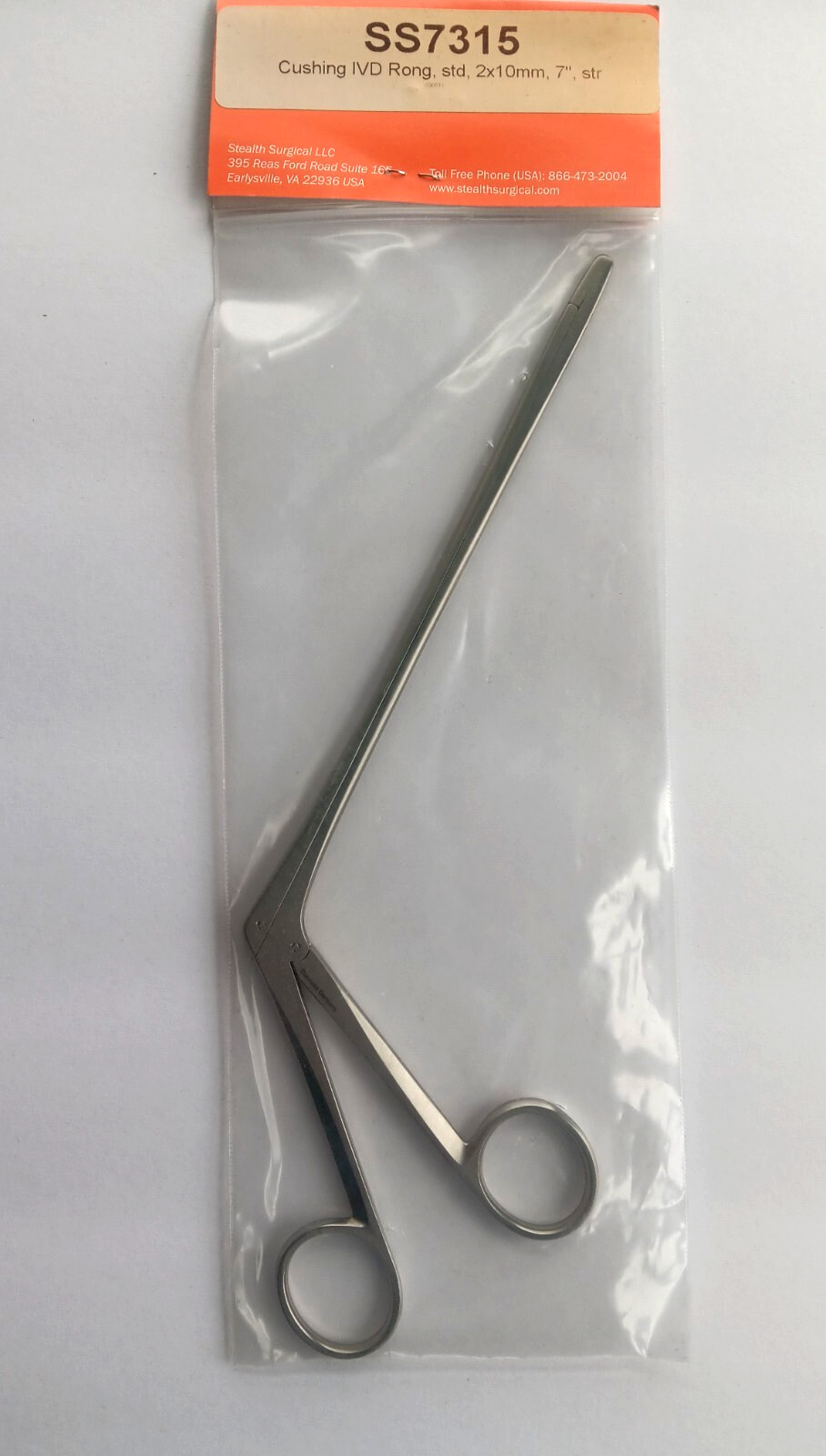 Stealth SS7315 Cushing IVD Rong, std 2x10mm 7″ str