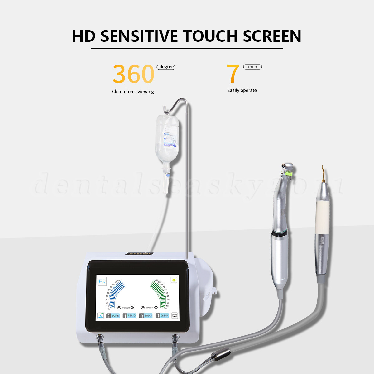Dental Piezo Motor Surgery &Implant Device 2 IN 1 Bone Cutter Knife TOUCH US-OR