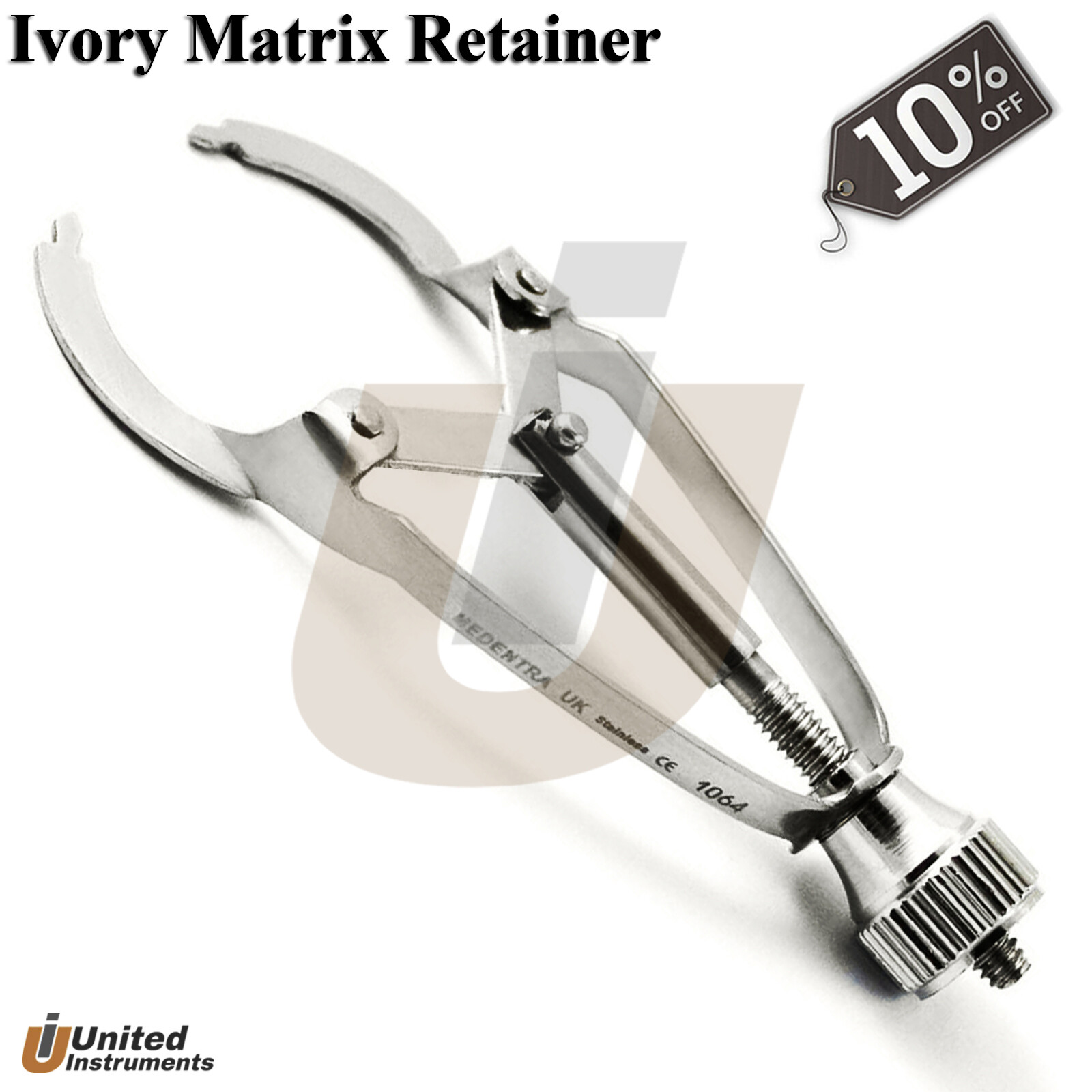 Ivory Matrix Retainer Band Placement Containing Jaw Dental Tofflemire Stuck Clip