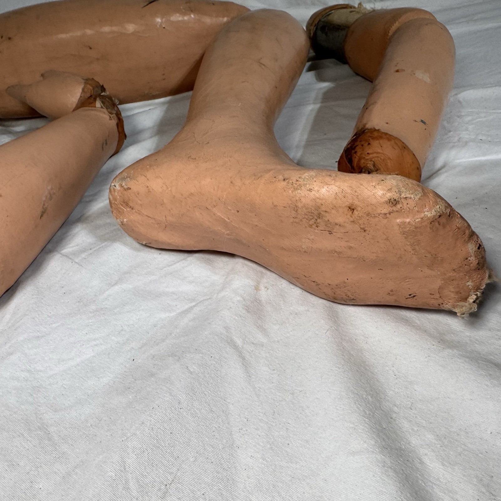 VTG Training Mannequin Parts Life Size Right Leg & Arms Missing Fingers Macabre