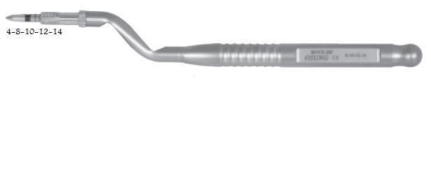 Dental CONVEX OSTEOTOME 3.3mm, BOVX-33F [# 959]