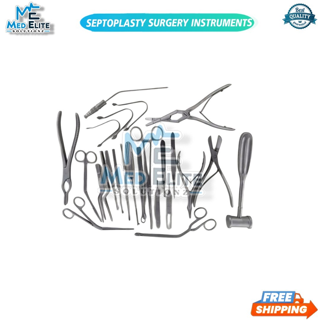 Septoplasty Surgery Instruments Set of 23 ENT Surgical Instruments