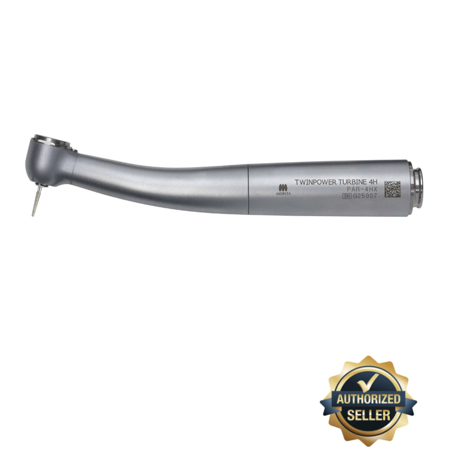 J Morita 16-5360838 TwinPower Turbine HS Dental Handpiece High Torque Non-Optic
