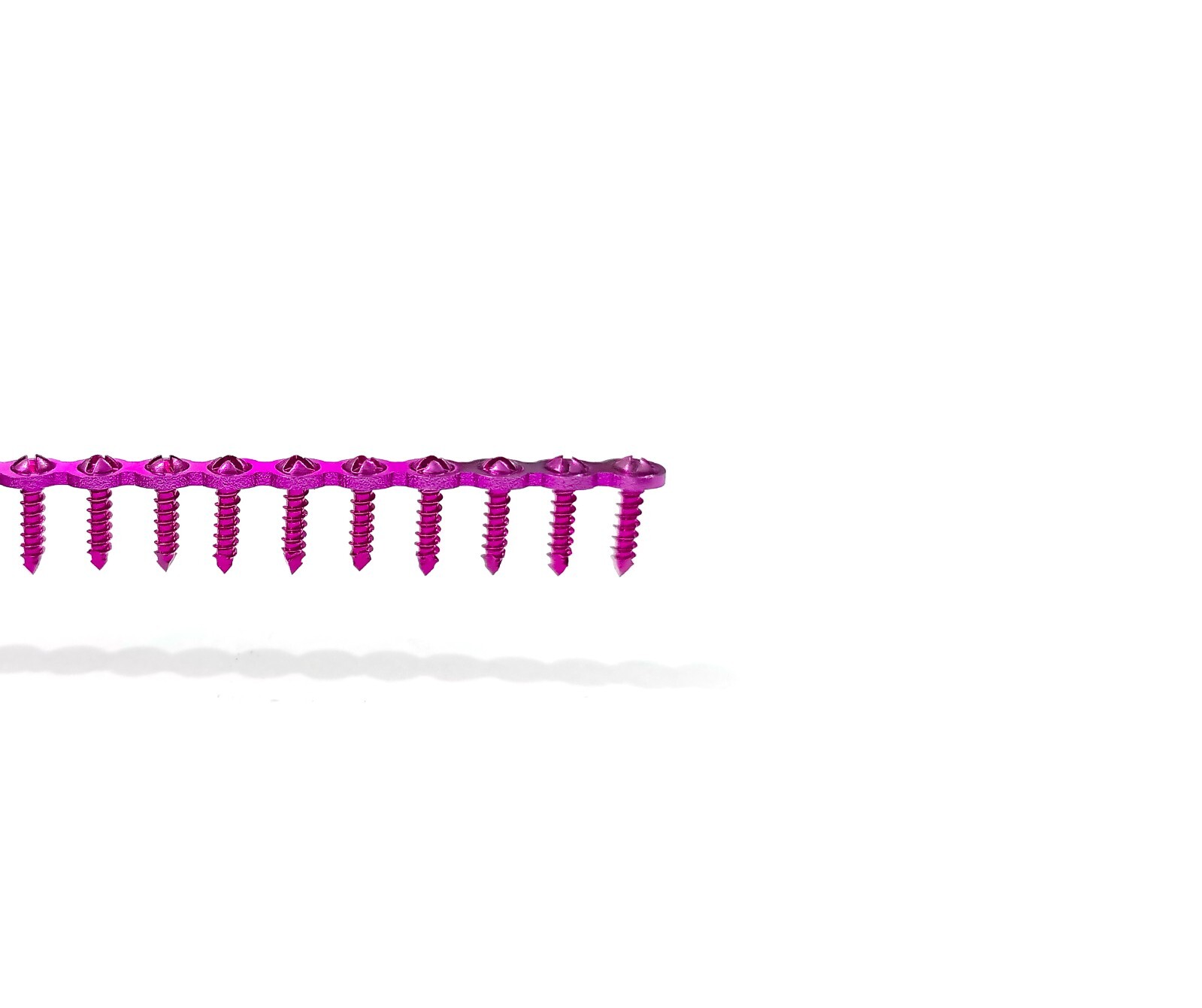 Maxillofacial 1.5mm Straight Plate 20H with screws veterinary