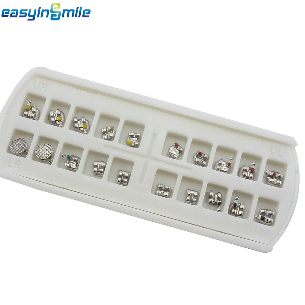 10Pack Easyinsmile MINI Brackets MBT 022 with Hook 345 Dental Orthodontic Braces