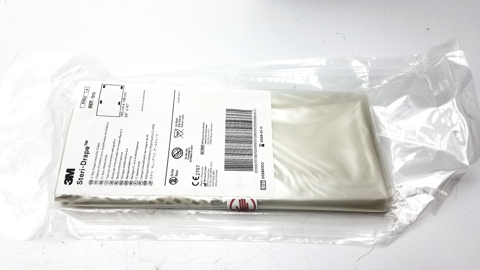 3M Steri drape 1013 64″x41″ Expiry 2028-01-11
