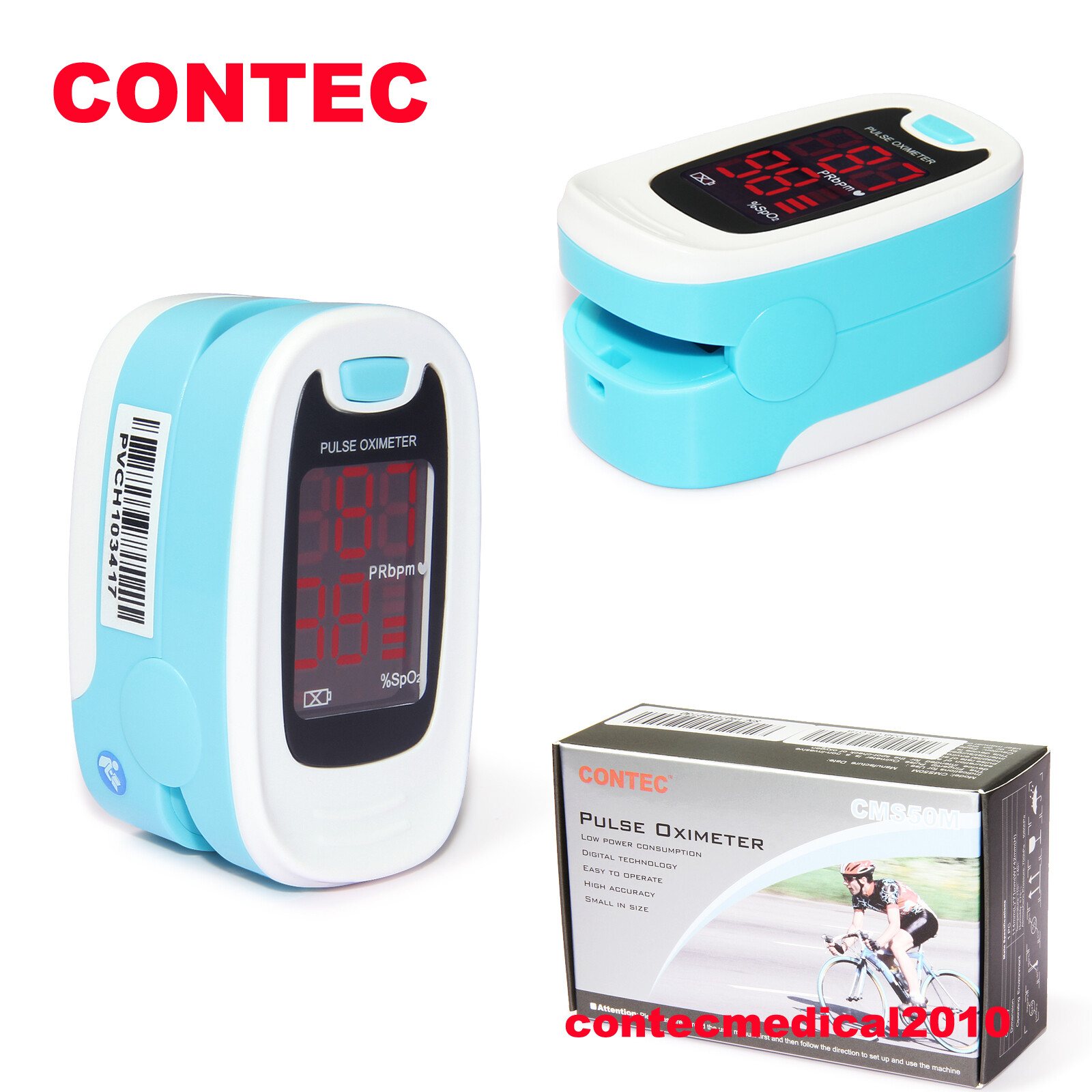 SPO2 Heart Rate HEALTH CARE Pulse Oximeter Blood Oxygen Saturation O2 MONITOR