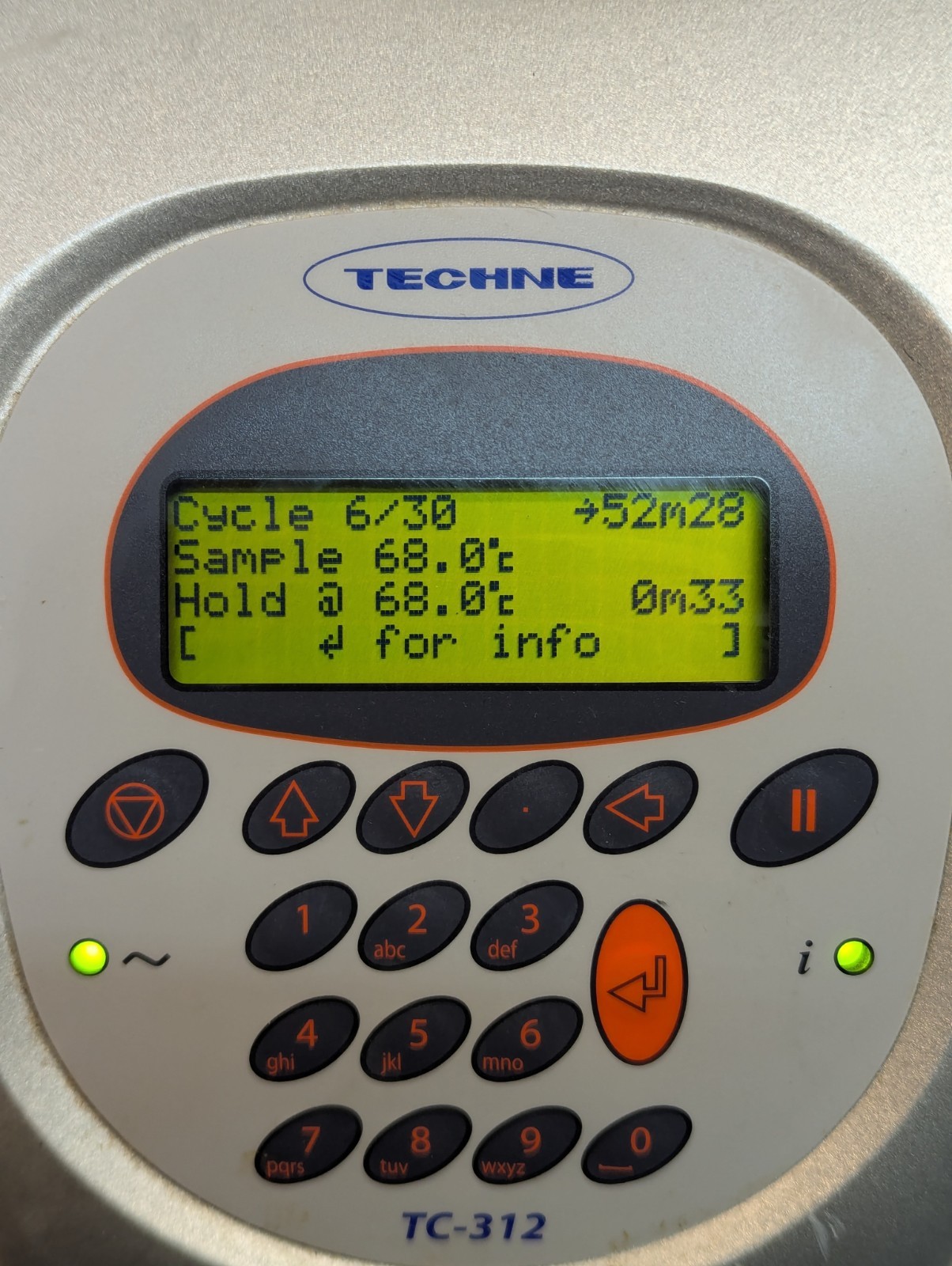 Techne TC-312 PCR Thermal Cycler 25 Well TC312