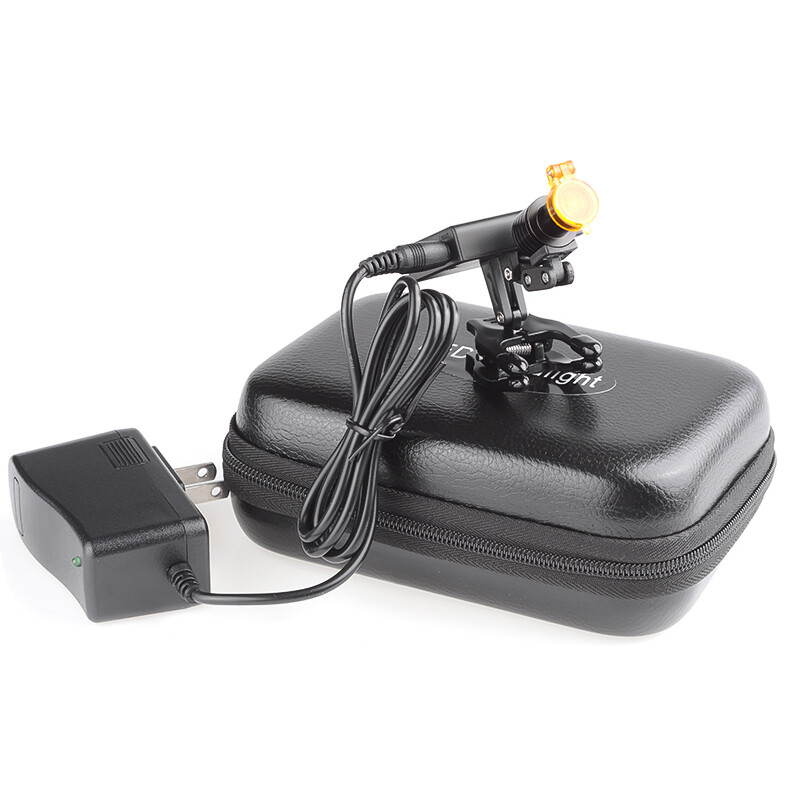 5W Dental Wireless LED Headlight with Optical Filter for Binocular Loupes DY-013