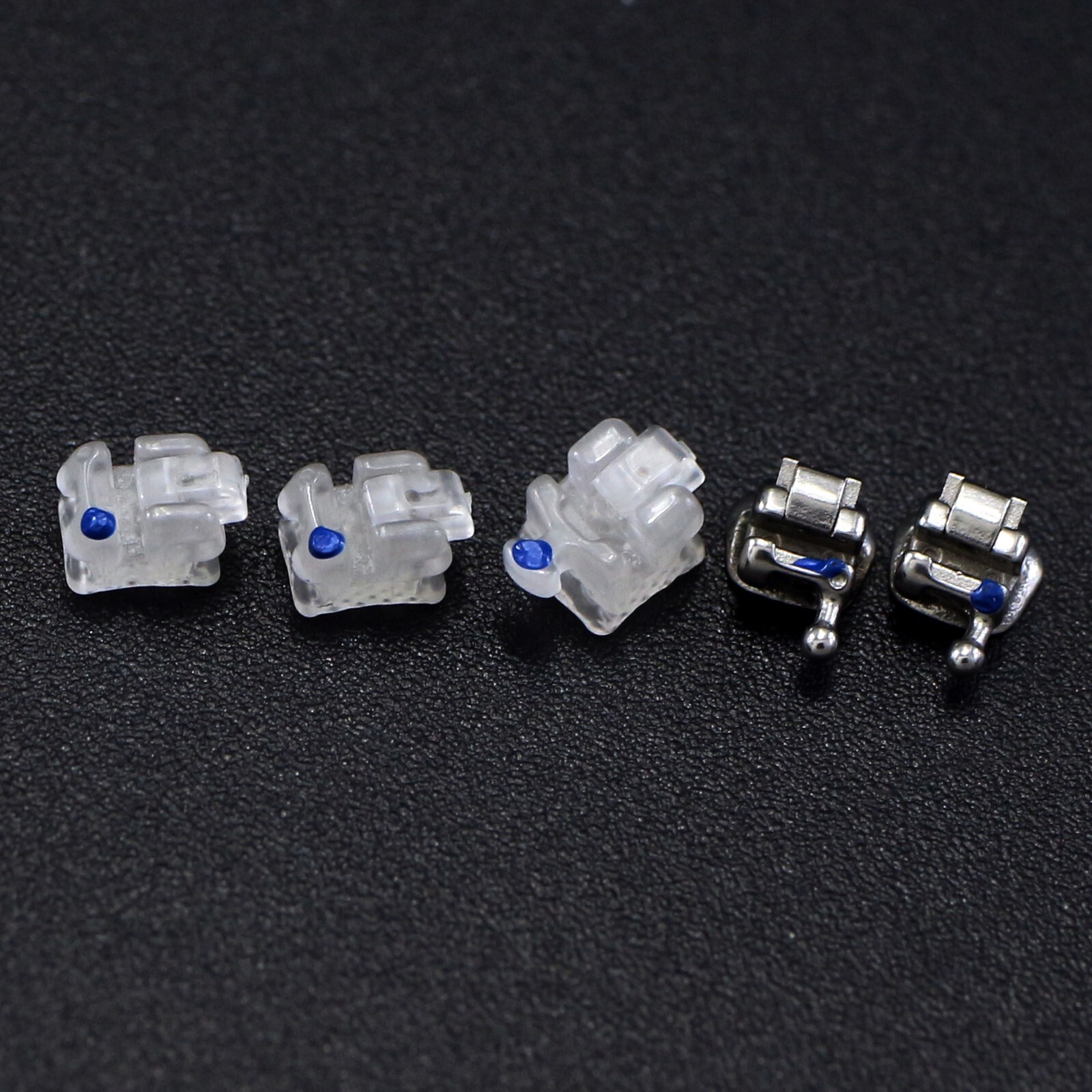 Dental Ceramic Brackets Orthodontic Self Ligating Braces Roth MBT Aesthetics